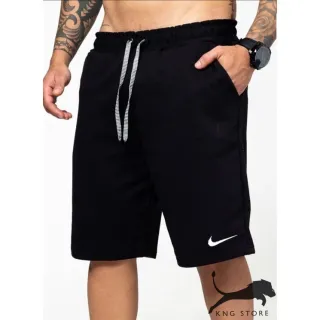 Shorts Elástico Masculino Moletom - Treino Academia