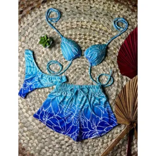 Shorts e biquíni: kit perfeito para arrasar! - Preto