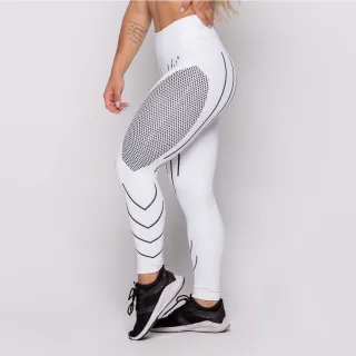 Roupas para Academia Feminina - Calça Legging Fitness Dily Compressão - Branco