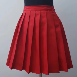 Saia Plissada Cosplay Colegial Lisa (13 Tamanhos) - Azul Céu