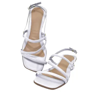 Rasteira Feminina Tiras Coloridas - Lançamento Verão Moda Blogueirinha - Azul Céu