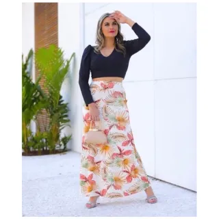 Longa saia - Moda feminina online - Aleatória