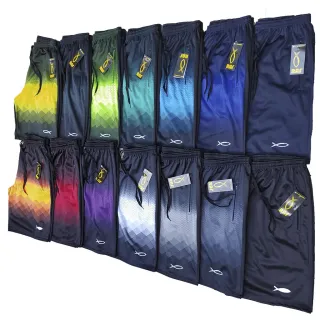 Kit 4 Peças Bermuda Masculina Esportiva Academia - Vaiado