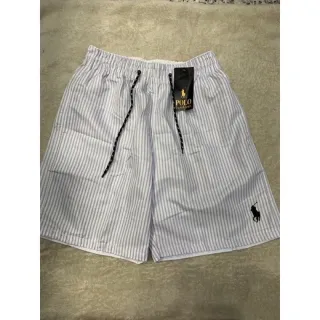 Bermuda Masculina Moda Praia Listrada Tactel Raul 3 - VERDE BEBÊ