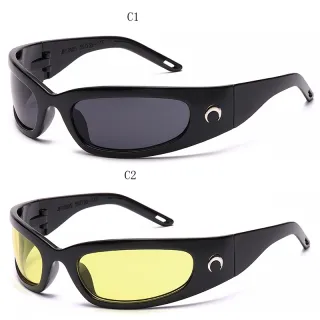 Óculos de Sol Trend Sunvisors Punk Style 2022 - Ciclismo ao Ar Livre Hip Hop - C2