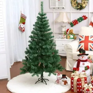 Decoração de Natal - Árvore de 1,50 metros com 450 galhos - 1,50 Metros / 300 Galhos