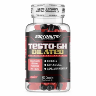 Body Nutry Kit Testo-Gh + Testo-Gh DILATED - 2x Pote com 120 Cápsulas - 120 Cápsulas Cada