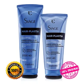 Shampoo + Condicionador Siàge (Cica Therapy, Nutri Ouro, Acelera o Crescimento e mais) - Raryel - Nutri Óleos Poderosos