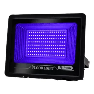 Luz Negra Ultravioleta 100w Refletor - Ideal para Plantas - R50W