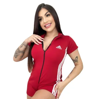 Short Feminino gringo para academia e piscina - Macaquinho - Branco