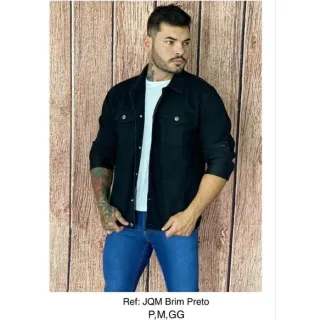 Pronta entrega: Jaqueta jeans masculina de alta qualidade - Jaqueta verde militar.