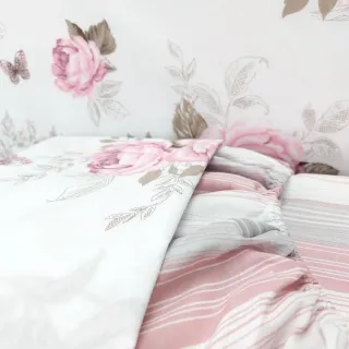 Lençol Queen Microfibra Estampado 03 Peças - Com Lese - Único