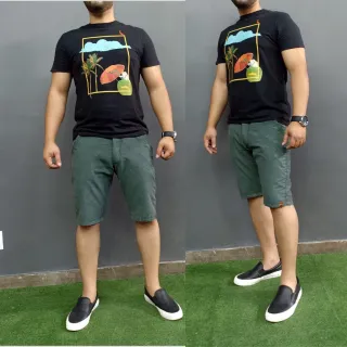 Promoção: Kit 3 Bermudas de Brim - Envio Imediato - Preço Baixo - 36