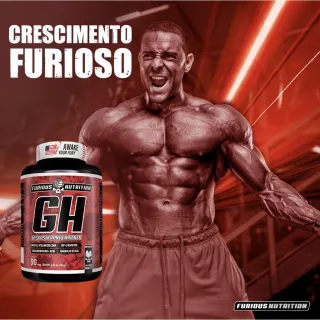 Estimulante Libido GH-Testosterona Suplemento, Massa Muscular 90 Cápsulas - Único