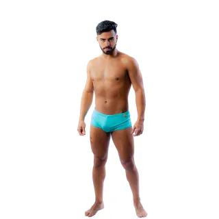 Fashion Power MRM2 Sunga Masculina Azul Lateral Média Tame - AZUL TAME