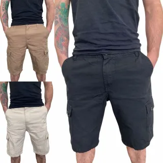 Promoção Bermuda Masculina Cargo Larga Skate - Várias Cores - gelo