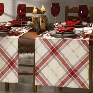 Celebra Estampado Caminho de Mesa Natal 45cm x 1,60 m - Natal 99