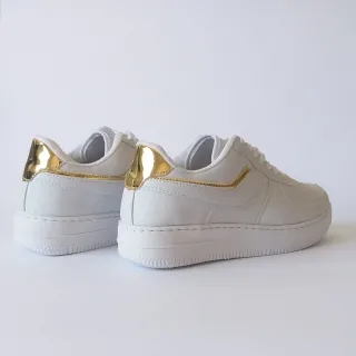 Nota Fiscal Tênis Leve Confortável Casual Branco Feminino - Branco