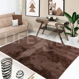 Felpudo Tapete Sala Quarto 1,00 x 1,40 Mt - Avelã