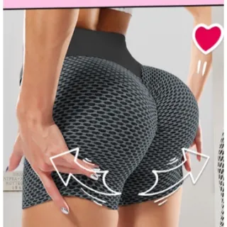 Roupa Academia Shorts Fitness Feminino Levanta Bumbum - SHORT EMPINA AZU ROYALL