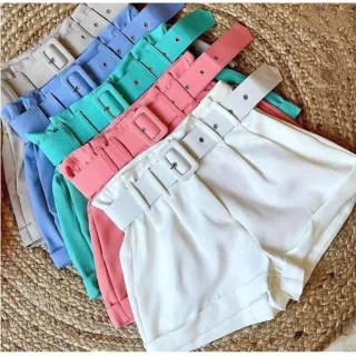 Calça de alfaiataria Zara com cinto em tecido de luxo resistente a encolhimento - Pink