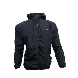 Corta Vento Masculina Impermeável Semi Forrada PRETO Rock Saints - REF 02 PRETO