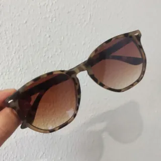 517 Óculos de Sol Masculino Quadrado com Proteção UV400 em Acetato - Polarizado e madeira d7
