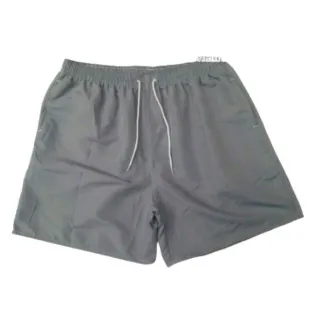 Moda Praia Masculino Shorts Plus Size Liso Tactel Roupas Neon - Azul Bebê