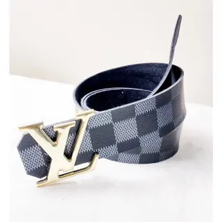 Promoção Cintos Grandes Marcas Feminino/Masculino de Couro - Preto CK (fiv rem. prat.)