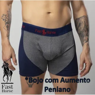 Boxer Microfibra Fast Horse Kit 10 Cuecas - Promoção - GG