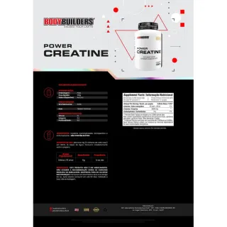 Bodybuilders Power Creatina 100g, Kit BCAA 4,5 100g - Único