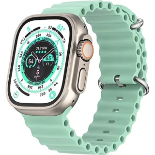 Relógio Inteligente iwo 8 Ultra Series - Chamada NFC SOS Siri ECG Bluetooth