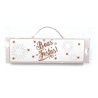 Embalagem de Natal - Monta Fácil Chocobox com Alça para Bis - 10 caixas