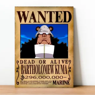 Coleção Exclusiva One Piece: Placa Decorativa Wanted Recompensa - 23