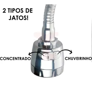 Torneira Parede Cozinha Filtro Gourmet 1/4 Volta C-66 - Único