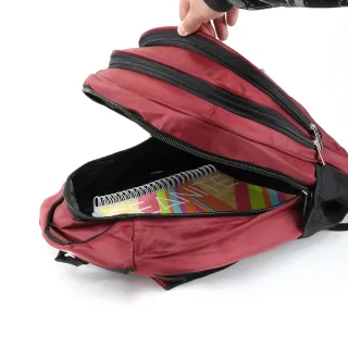 Mochila Escolar Feminina Resistente para Notebook Masculina - MA0717-CPG_VERMELHO