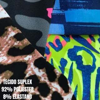 Short fitness suplex com corda lateral - ideal para malhar - estampa neutra