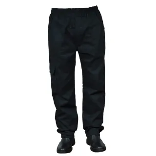 Costura Dupla Reforçada Calça de Trabalho em Brim Pesado - Azul Marinho