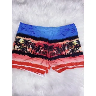 Moda Praia Masculina Sunga Coqueiro Adulto - Verde 1