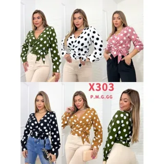 Blusa Camiseta / X303 - Verde