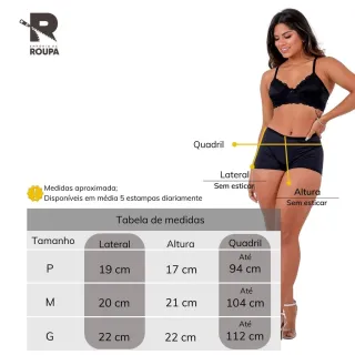 Kit 5 Calcinhas Box Microfibra - Lingerie Roupas Femininas - SORTIDO
