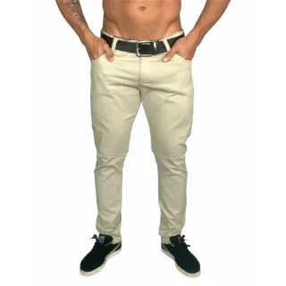 Sarja azul marinho masculina com lycra sport fino calça - verde musgo tra