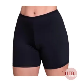 Feminino Segunda Pele Liso Kit 2 Short Anágua - Nude e Nude