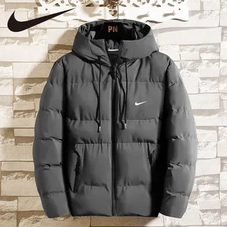 Jaqueta Esportiva Alcochoada Masculina em Algodão - Cor Sólida