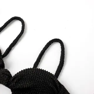 Biquíni estilo cintura alta 2023 HT XX19 - Vest Estiloso - Preto