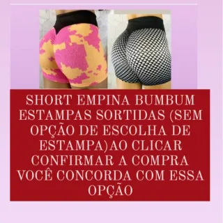 Roupa Academia Shorts Fitness Feminino Levanta Bumbum - SHORT EMPINA AZU ROYALL