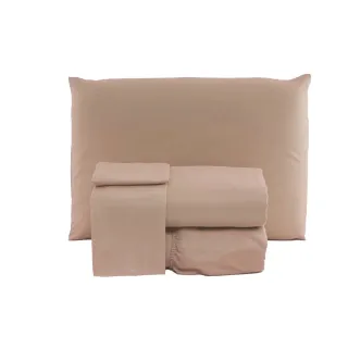 Completo Jogo de Lençol Queen Casal - Cores Variadas - Pink