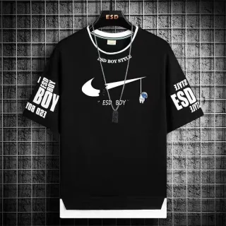 Conjunto Masculino Hip Hop + Calça Cargo Preta - Camiseta preta + calça preta