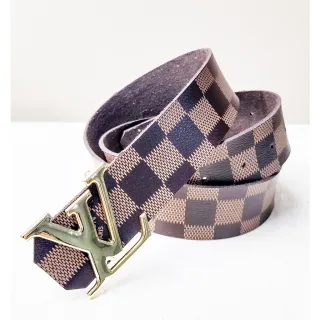 Promoção Cintos Grandes Marcas Feminino/Masculino de Couro - Preto CK (fiv rem. prat.)