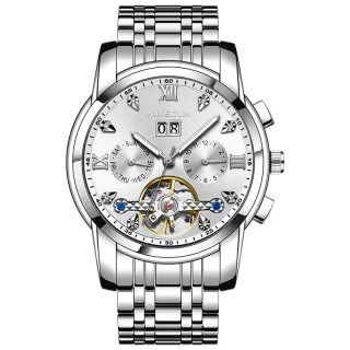 Relógio Automático Masculino Certificado Suíço Turbillon - [Estilo Da imagem principal]